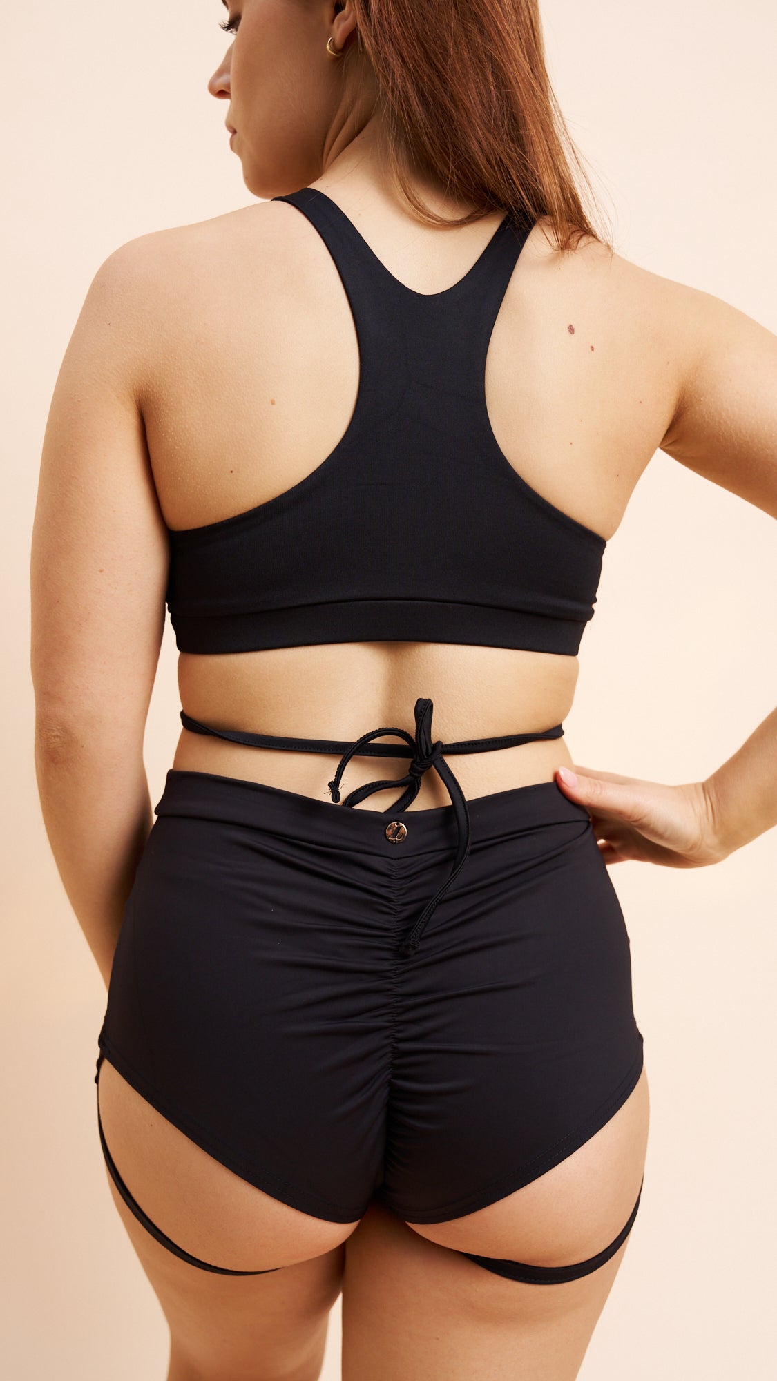 Lure You High Waist Bottoms - Black