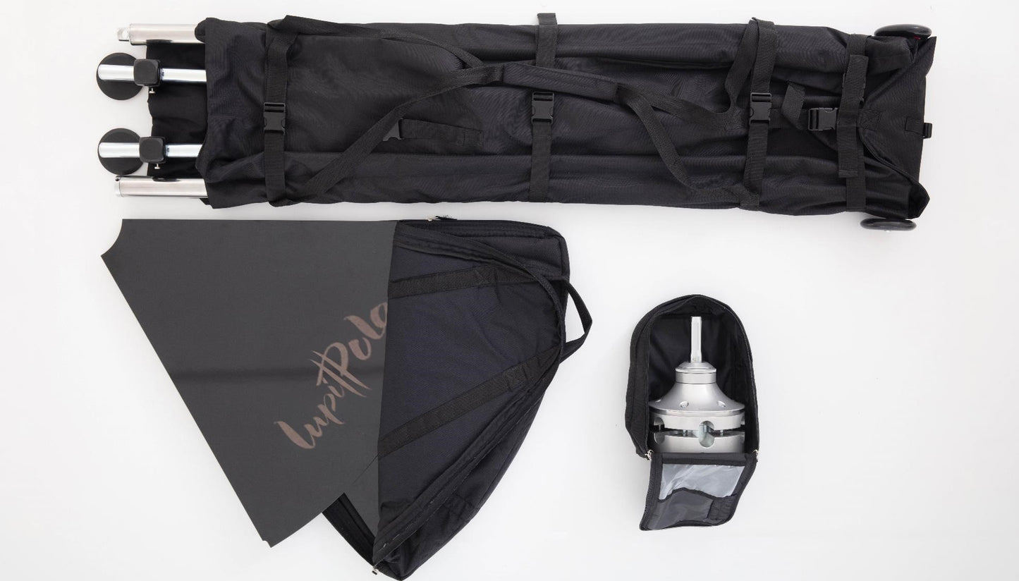 Lupit Pole - Quick Lock Stage + Carry Bags 45mm