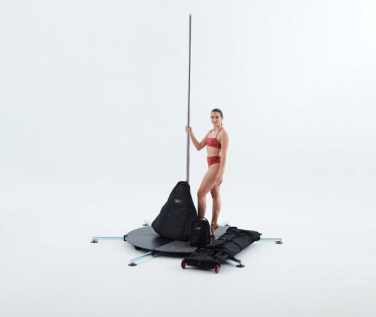 Lupit Pole - Quick Lock Stage + Carry Bags 45mm