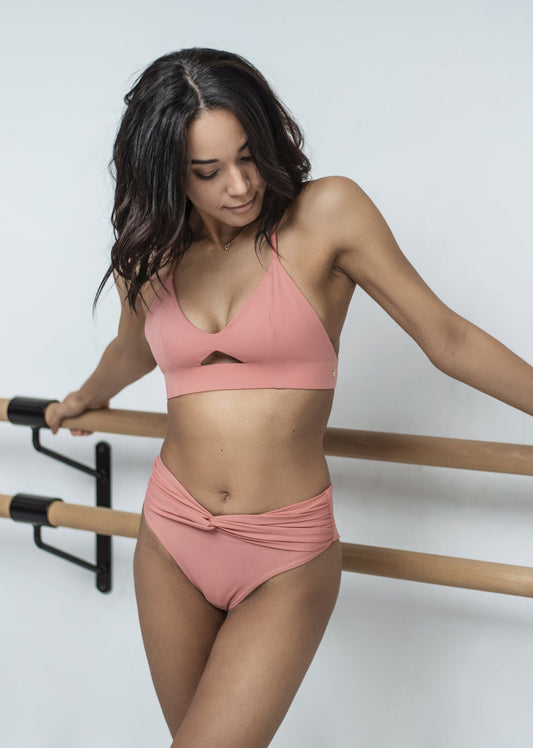 Carla Top - Pink Clay