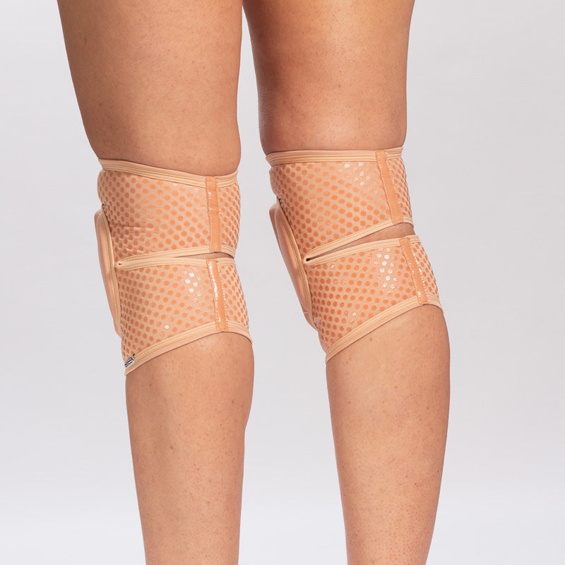 Grippy Knee Pads - Nude Latte