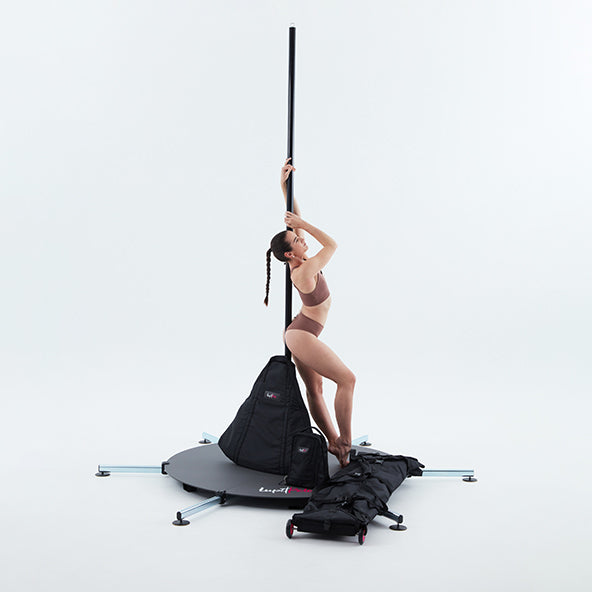 Lupit Pole - Quick Lock Stage + Carry Bags 45mm