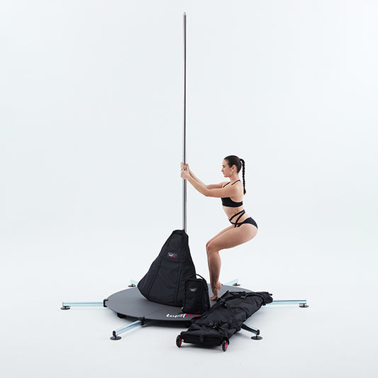 Lupit Pole - Quick Lock Stage + Carry Bags 45mm