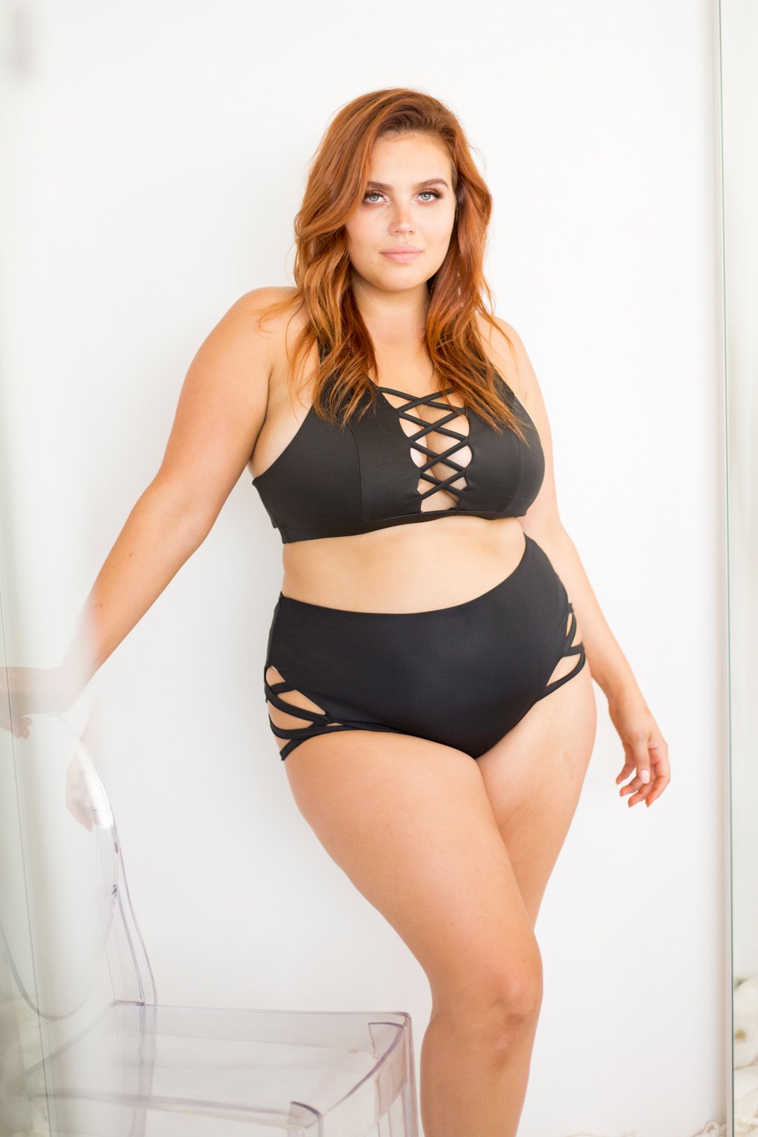 Cross Section Bottoms - Black