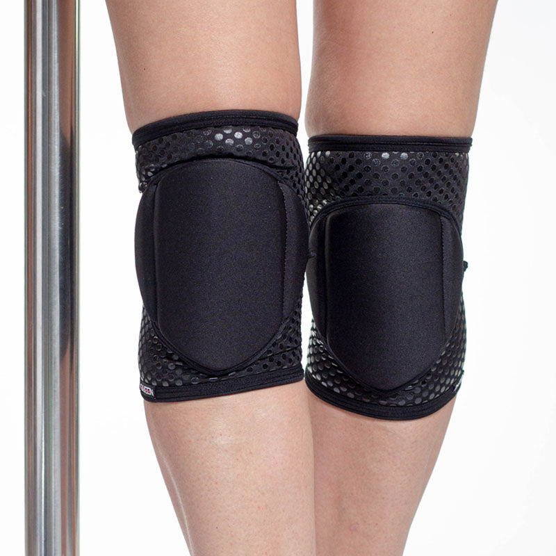 Grippy Knee Pads - Sleek Black