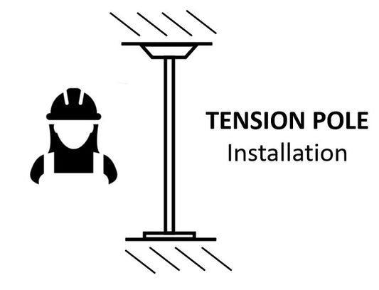 Pole Installation - Tension Poles